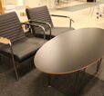 Soffbord Ellipse 120x60 olika träslag