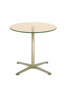 Nytt - Cafémöbler - Pelarbord Lotus Oslo glas