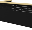 Receptionsdisk Lanab Design björk, svart eller vit