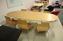 Konferensbord ellips ek 240cm